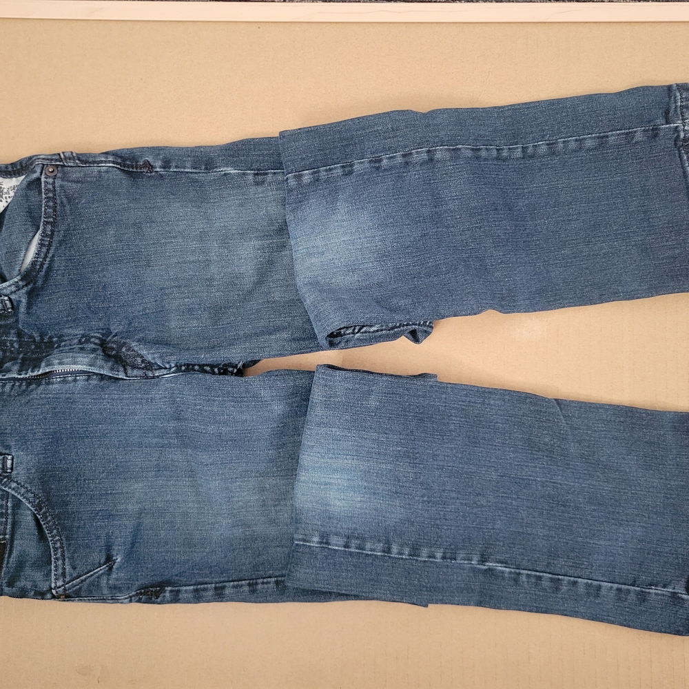 Volcom Women's Straight Leg Jeans - Blue